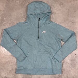 Nike zip up with hood